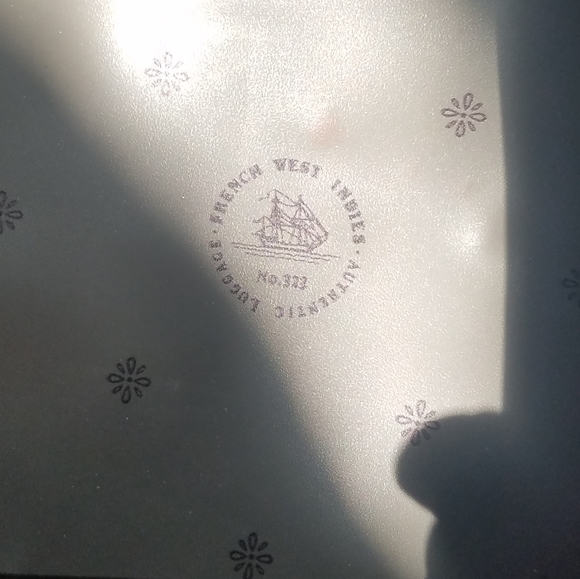 Vintage 1970's French West Indies Travel Bag - Picture 4 of 5